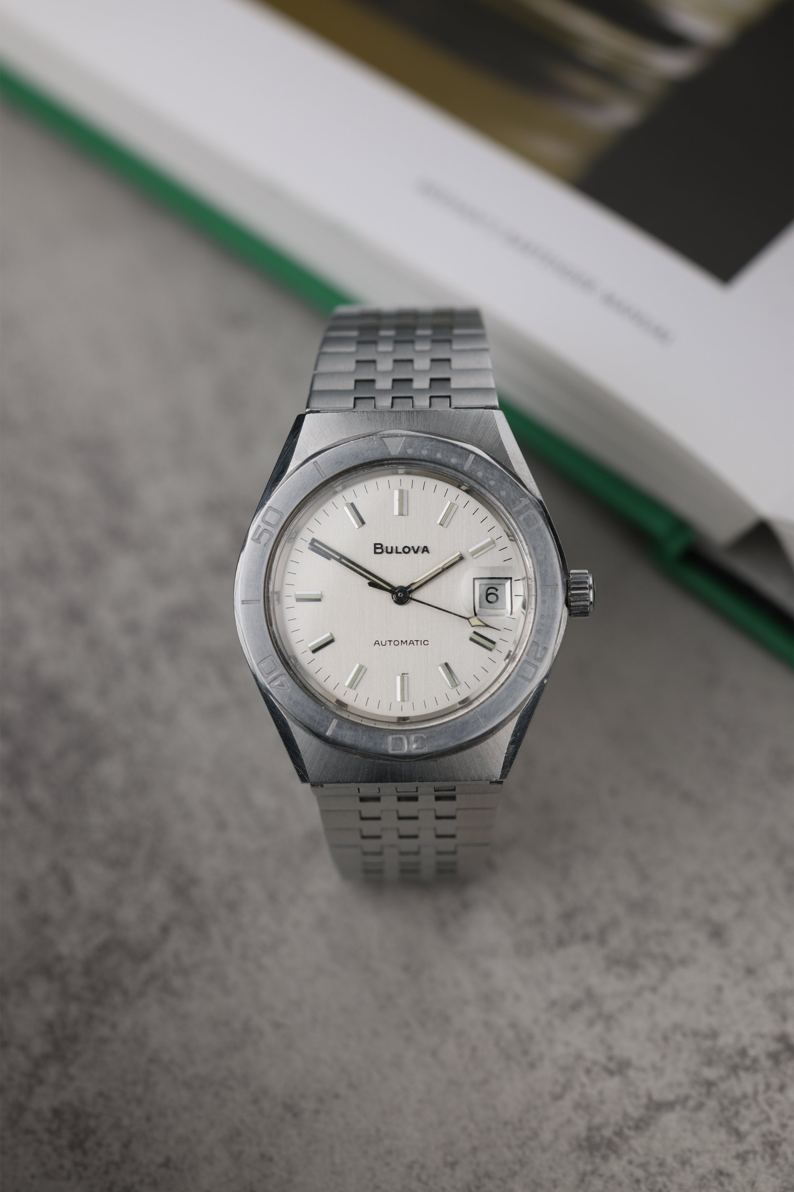 Bulova 'Royal Oak' Diver with Ghosted Bezel, 1979 (Ref: 962.006)