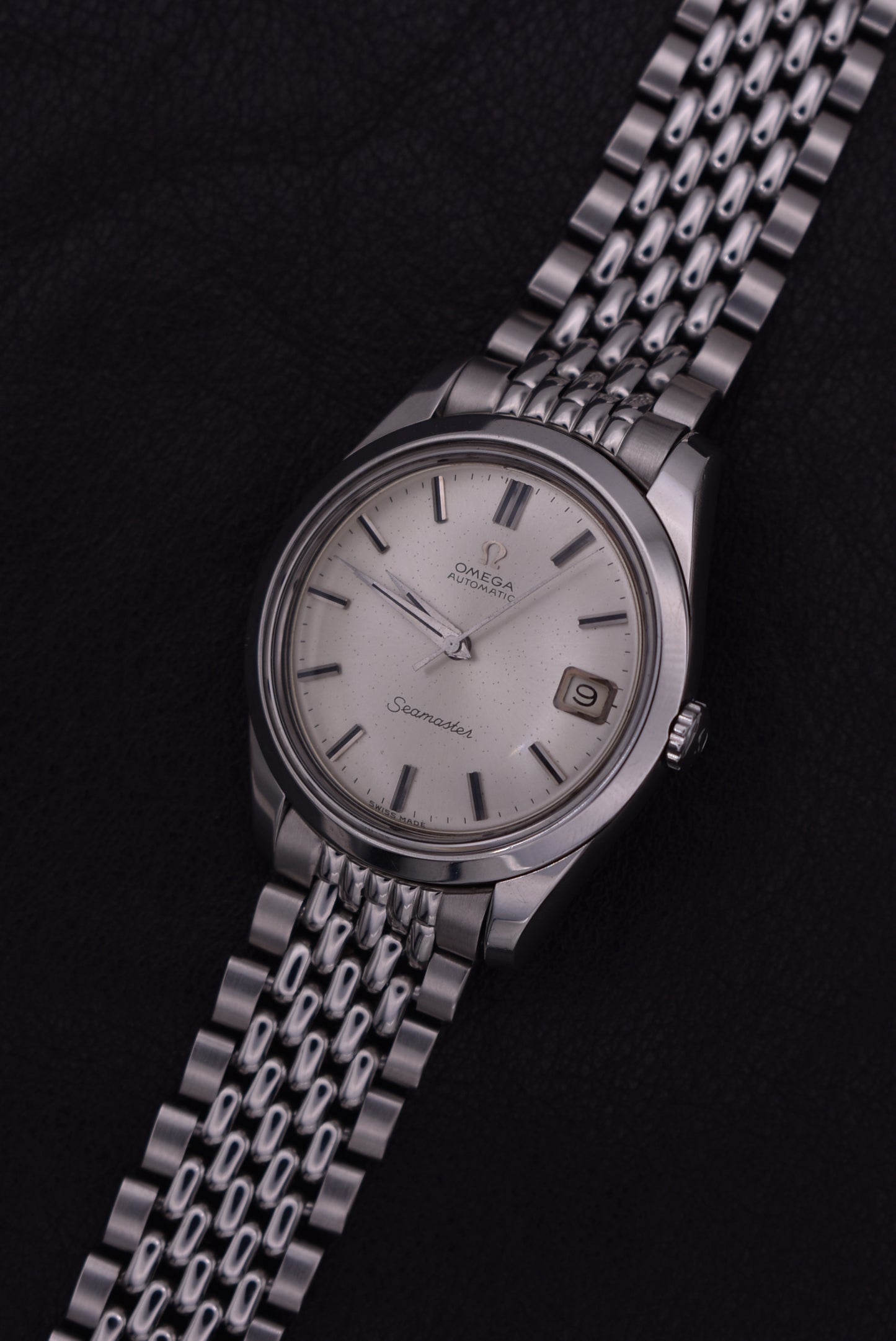Omega Seamaster with Beads of Rice (BOR) bracelet, 1968 (ref. 166.010)