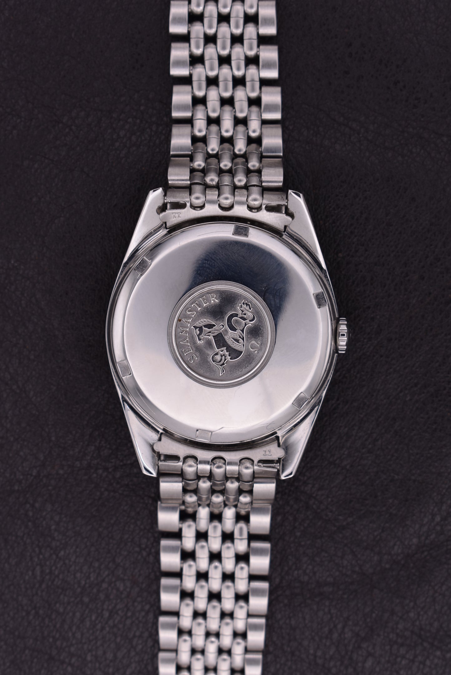 Omega Seamaster with Beads of Rice (BOR) bracelet, 1968 (ref. 166.010)