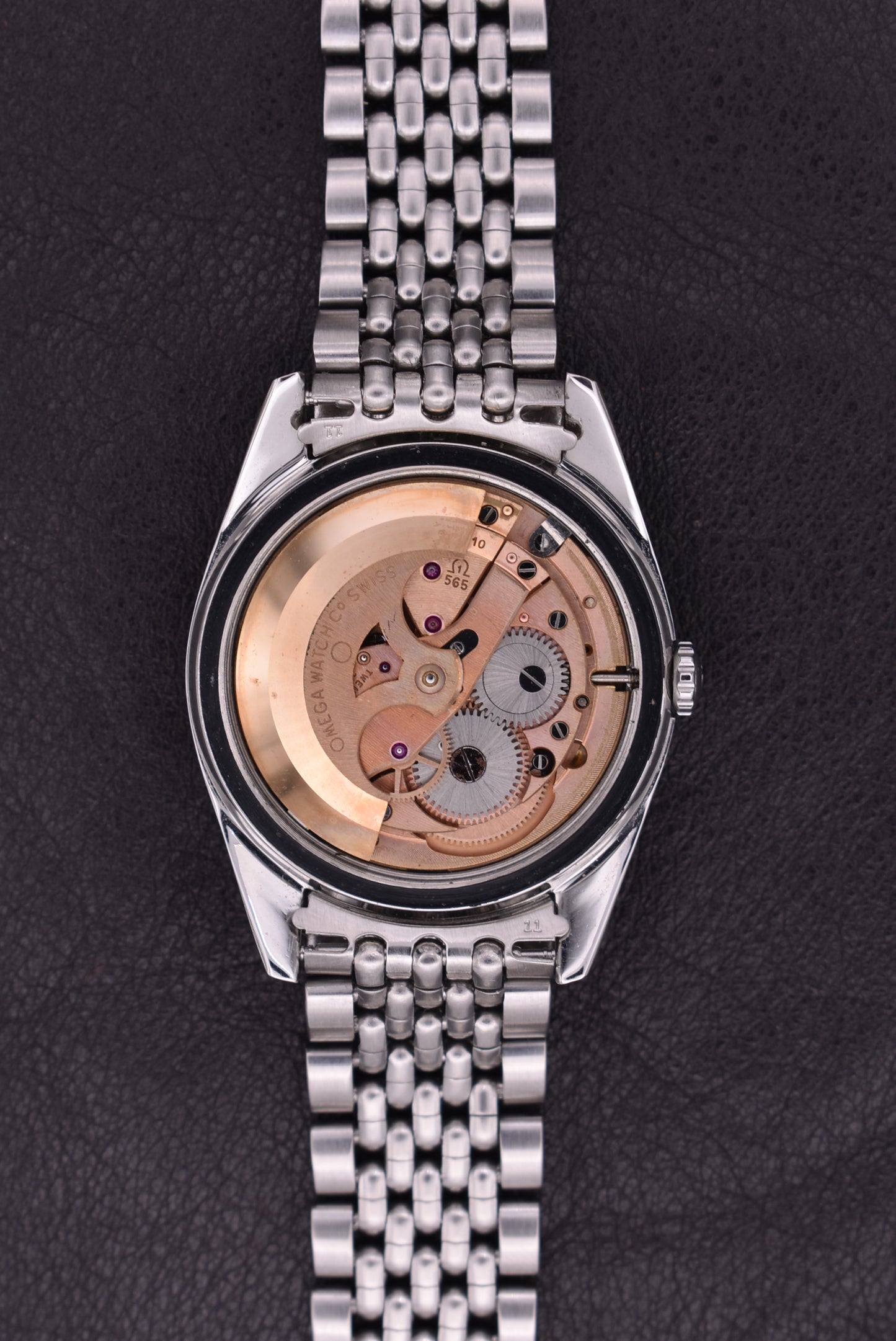 Omega Seamaster with Beads of Rice (BOR) bracelet, 1968 (ref. 166.010)