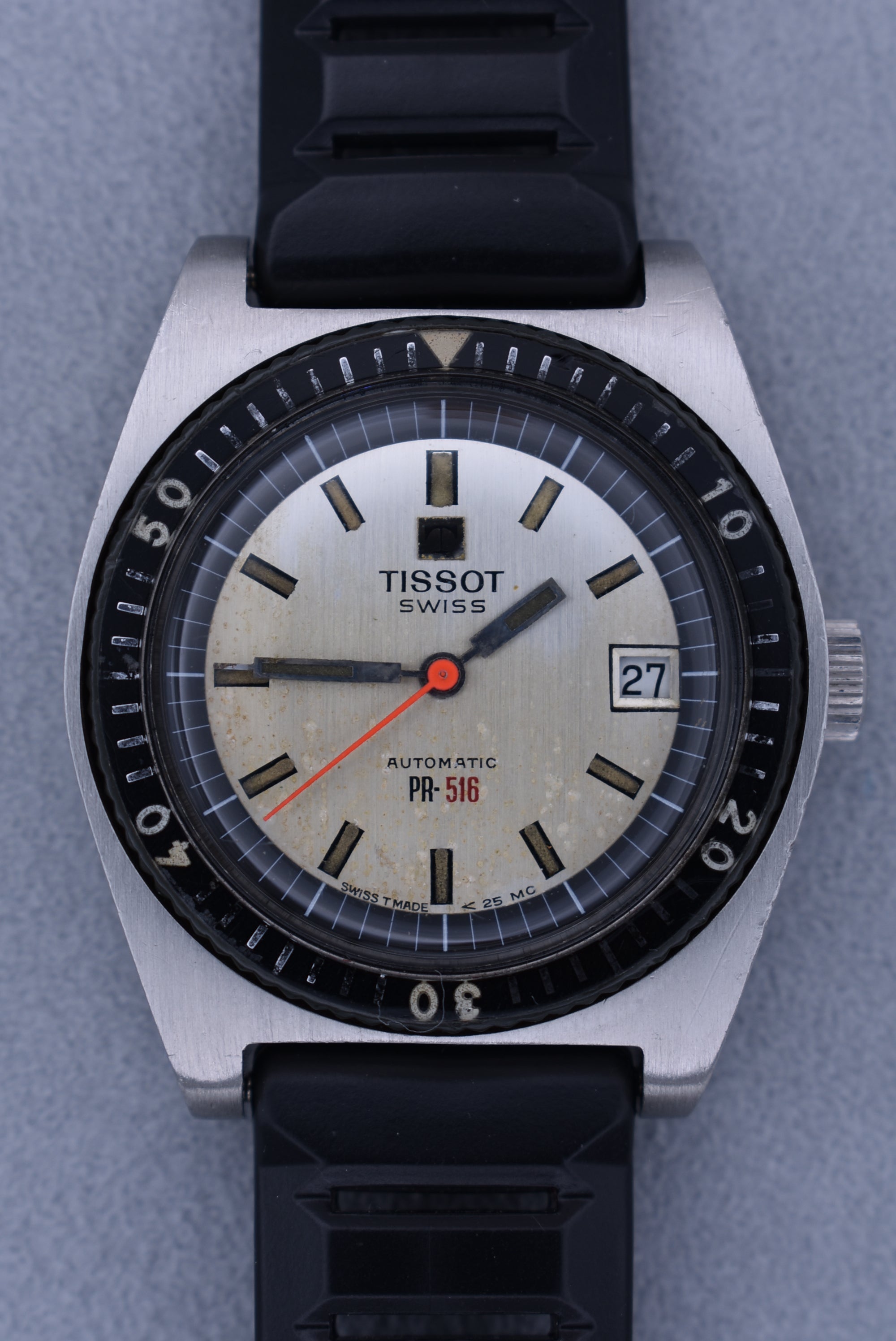 Tissot PR 516 Diver 1970s Rare Understated Watches