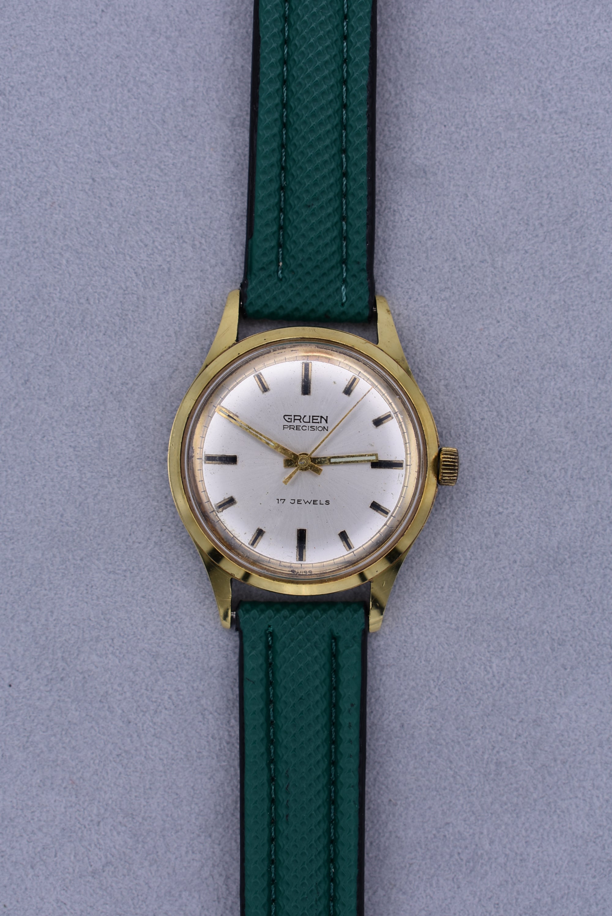 Vintage Gruen Precision Gold plated Dress Watch c.1960s Understated Watches