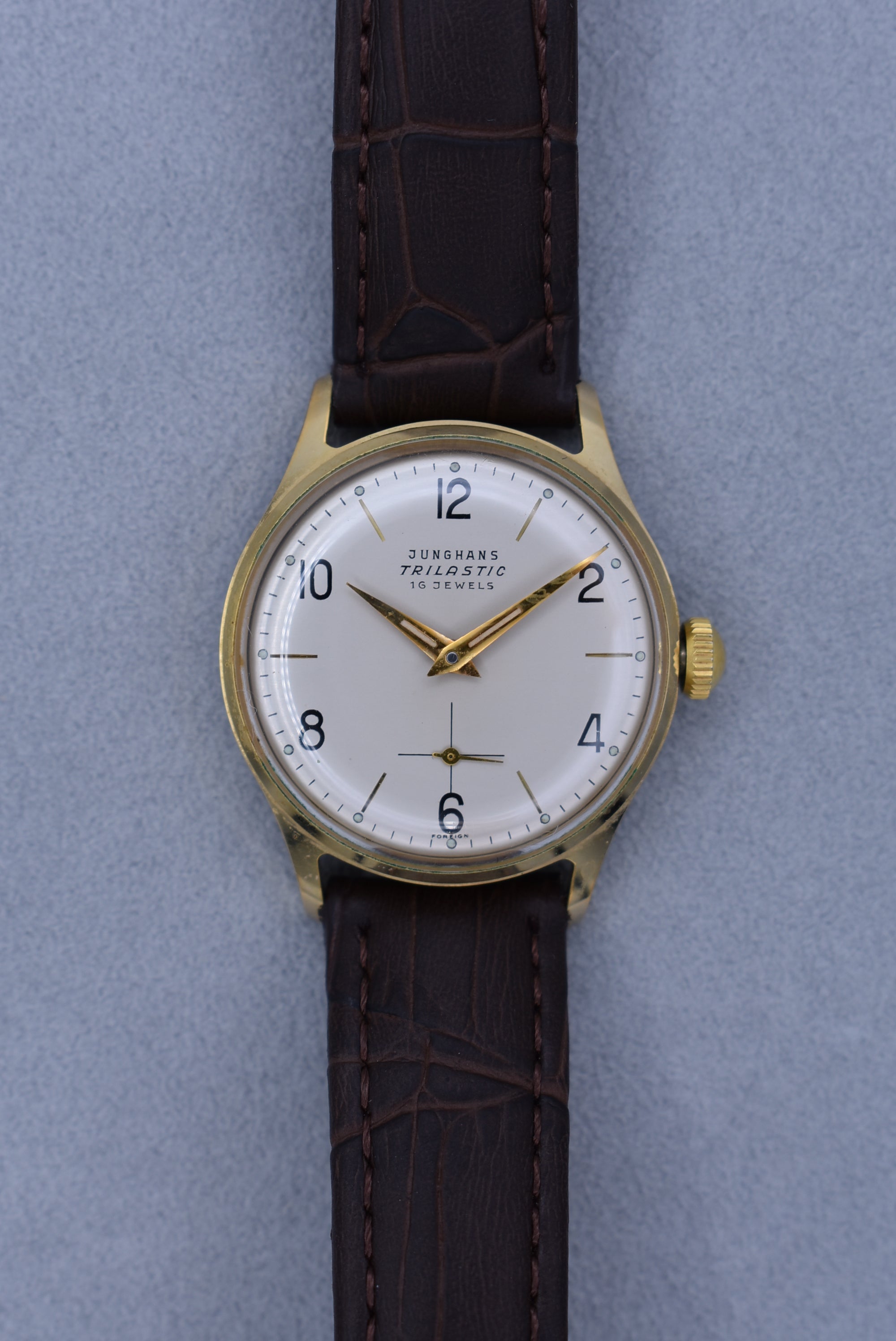 人気の珍品　デザイン　JUNGHANS　ELEGANCE　SWISS　腕時計　シルバー ユンハンス