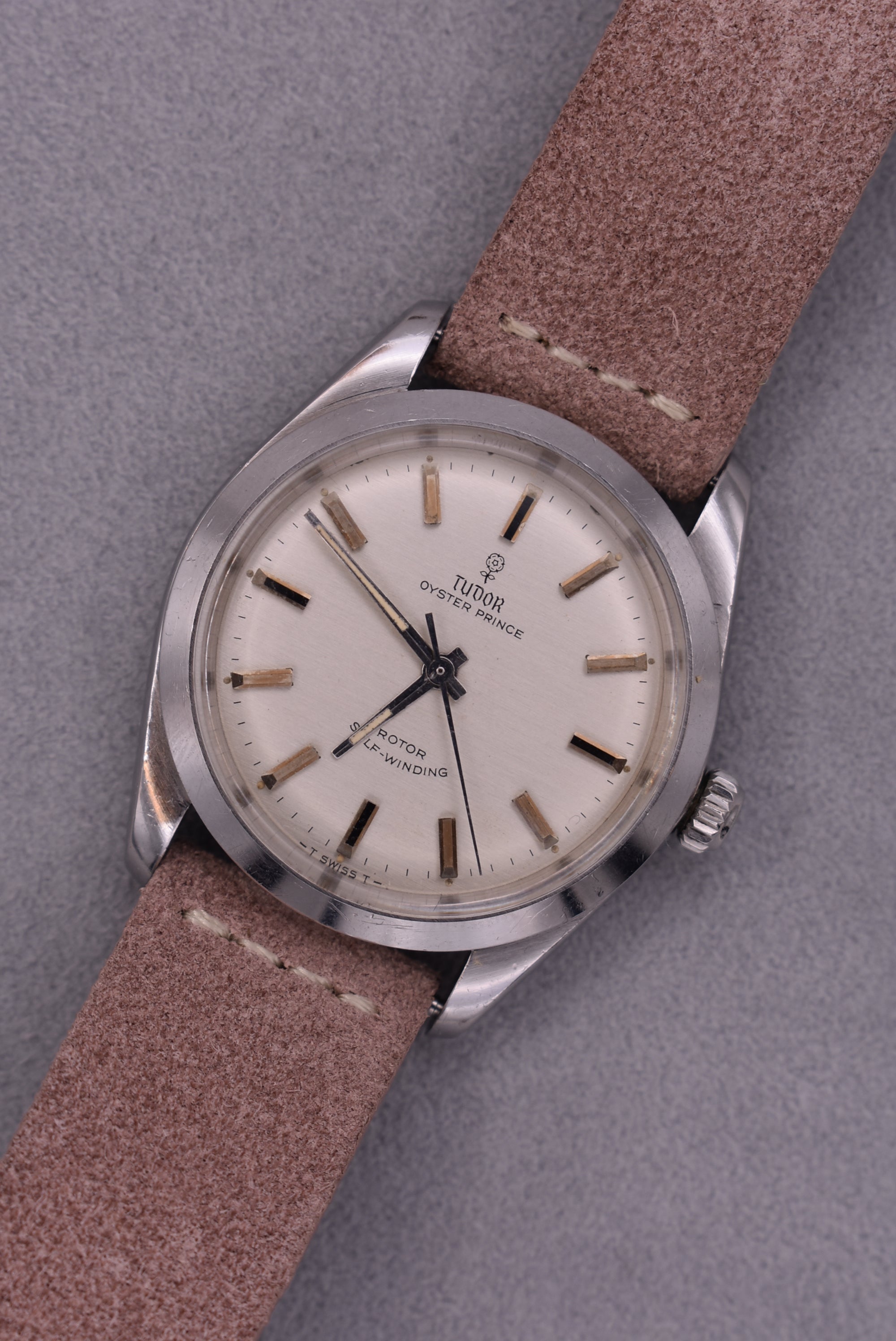 Vintage Tudor Oyster Prince Small Rose Watch c.1966 Ref. 7995