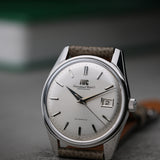 IWC Automatic Date, Silver Sunburst Dial, 1969 (Ref. R820AD, Cal. 8541B Pellaton)