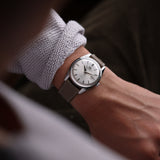 IWC Automatic Date, Silver Sunburst Dial, 1969 (Ref. R820AD, Cal. 8541B Pellaton)