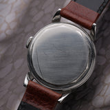 Movado Automatic, Cream Dial with Sub-Seconds, c.1940s (Cal. 115, François Borgel Case)