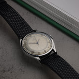 Rare Omega Automatic Bumper, 'Railtrack' Dial, 1945 (Ref. 2438-2)