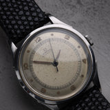 Rare Omega Automatic Bumper, 'Railtrack' Dial, 1945 (Ref. 2438-2)