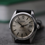 Tudor Oysterdate Silver Shield Dial with Rolex Caseback, 1979 (Ref. 79920)