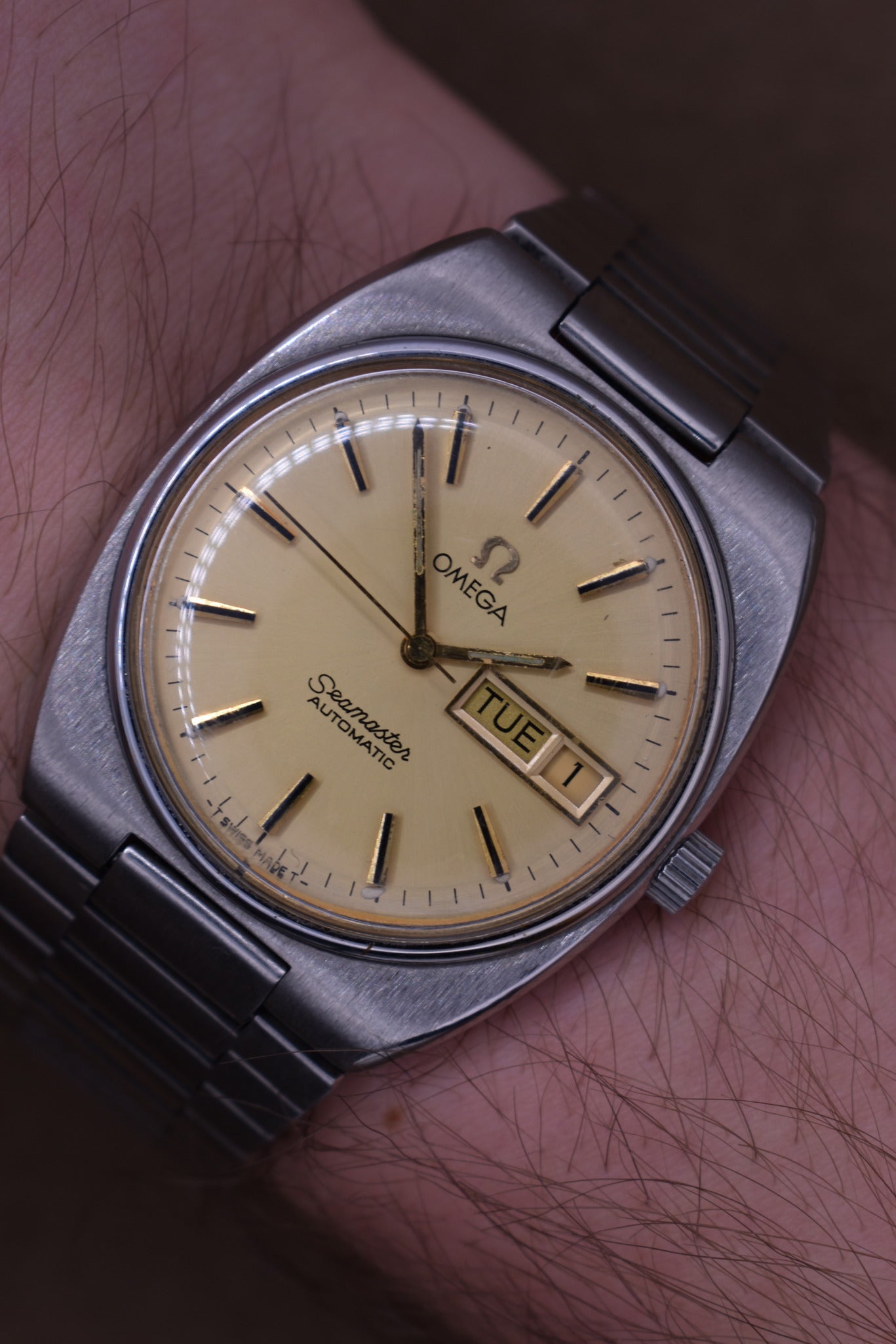 Vintage omega seamaster online cal 1020